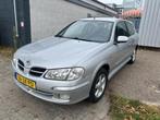 Nissan Almera 1.8 Ambience Airco, Auto's, Gebruikt, 4 cilinders, Origineel Nederlands, Zilver of Grijs