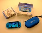 Sony Playstation Vita Slim PCH-2000 + 4 Spelen, Spelcomputers en Games, Ophalen of Verzenden, Zo goed als nieuw, Blauw