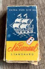 Oud doosje scheermesjes-Amefa Holland -jaren ‘50/‘60, Verzamelen, Ophalen of Verzenden, Gebruikt, Verpakking