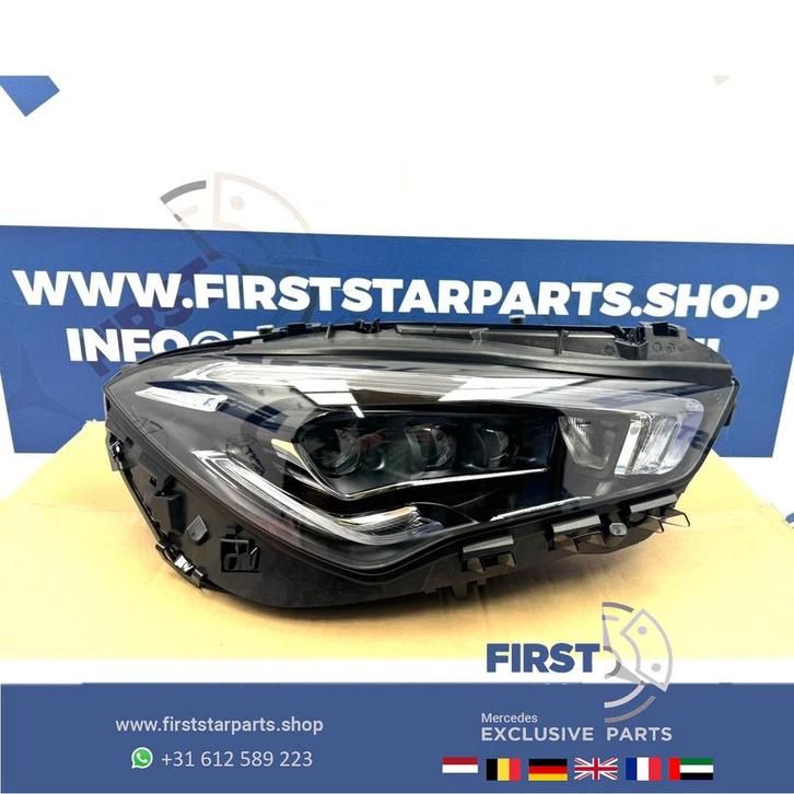 W118 CLA MULTIBEAM KOPLAMP RECHTS A1189064600 FULL LED 2019-, Auto-onderdelen, Verlichting, Mercedes-Benz, Gebruikt, Ophalen of Verzenden