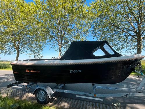Lago Amore sloep + 25pk Suzuki injectie KOOPJE!!, Watersport en Boten, Vis- en Consoleboten, Zo goed als nieuw, 10 tot 30 pk, 3 tot 6 meter