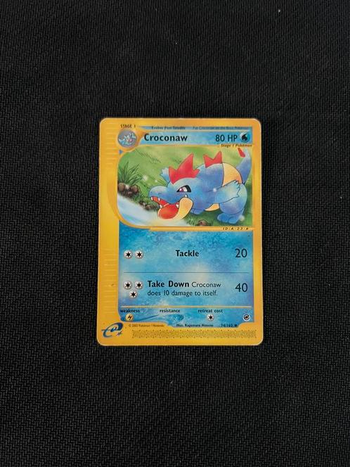 Croconaw #74, Hobby en Vrije tijd, Verzamelkaartspellen | Pokémon, Zo goed als nieuw, Losse kaart, Ophalen of Verzenden