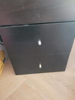 3 x Ikea Kallax Expedit ladenblok zwartbruin, Huis en Inrichting, Ophalen of Verzenden, 25 tot 50 cm, Minder dan 100 cm