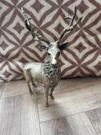 Verzilverde Eland - Decoratief Beeld, Ophalen, Zo goed als nieuw, Metaal, Dierenbeeld