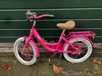 Kinderfietsje roze (o.a. lekke band), Fietsen en Brommers, Fietsen | Kinderfietsjes, Ophalen, Zijwieltjes, Gebruikt, Minder dan 16 inch