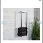 Industrieel Handdoekenrek Zwart - 95x25x20cm, Huis en Inrichting, Badkamer | Badkamermeubels, Minder dan 50 cm, Overige typen