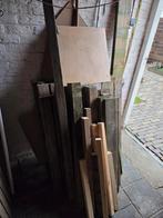 Gratis  diverse afval hout stukken., Doe-het-zelf en Verbouw, Hout en Planken, Ophalen, Gebruikt, Minder dan 25 mm, Plank