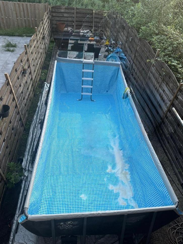 Intex Ultra zwembad 549x274x132, Tuin en Terras, Zwembaden, Gebruikt, Opzetzwembad, 120 cm of meer, 400 cm of meer, 300 cm of meer