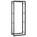 NIEUW Haardhoutrek 50x20x150 cm staal zwart Op=Op!, Minder dan 3 m³, Ophalen of Verzenden