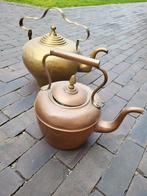 Antieke Koperen Waterketel, Ophalen of Verzenden, Koper