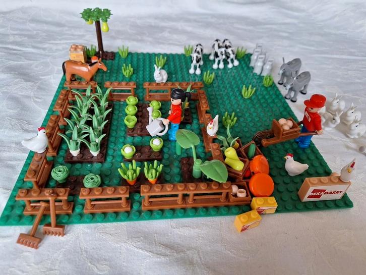 Dekamarkt Boerderij blocks, Kinderen en Baby's, Speelgoed | Duplo en Lego, Zo goed als nieuw, Ophalen of Verzenden