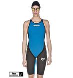 Nieuwe Arena Powerskin Carbon Flex Kneesuit Dark-Grey/Cyan, Kleding | Dames, Badmode en Zwemkleding, Blauw, Arena, Nieuw, Ophalen of Verzenden