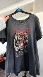 Mooi tijger t shirt, Grijs, Maat 42/44 (L), Ophalen of Verzenden, MS Mode
