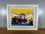 Herman Brood F1 Senna 50 years zeefdruk (255), Antiek en Kunst, Kunst | Litho's en Zeefdrukken, Ophalen of Verzenden