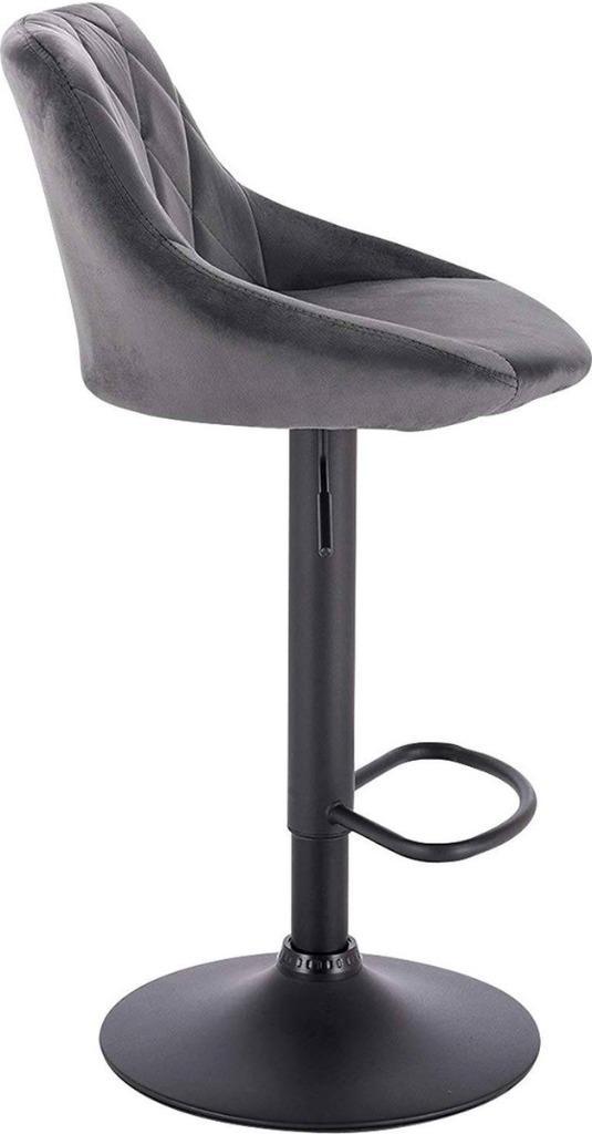 Barkruk donker grijs, Huis en Inrichting, Barkrukken, Nieuw, 60 tot 90 cm, 1 kruk, Ophalen of Verzenden