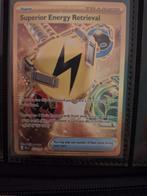 Superior energy retrieval gold 277/193 paldea evolved, Ophalen of Verzenden, Nieuw, Losse kaart