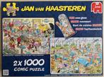 Jan van Haasteren, Zeebanket en Taarten Toernooi, 2x 1000 st, Ophalen of Verzenden, 500 t/m 1500 stukjes, Legpuzzel