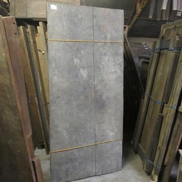 Antieke tafel 200x89 LANDELIJK teak hout TQ68 geleefd blad beschikbaar voor biedingen