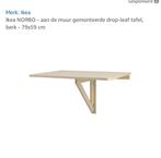 Ikea wandklaptafel, Ophalen of Verzenden, Rechthoekig, Hout, 60 cm of meer