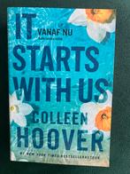 It Starts With Us - Colleen Hoover (Nederlandse Editie), Ophalen of Verzenden, Zo goed als nieuw, Colleen Hoover, Nederland