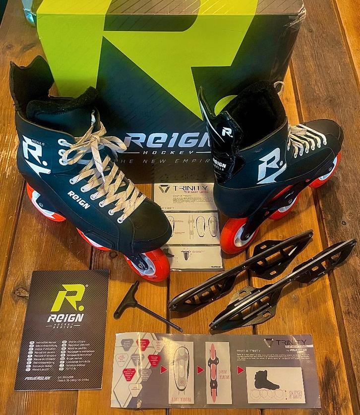Reign Apollo Inline Skates [+ ijs-frames! ] maat 42 (/ 43), Sport en Fitness, Skeelers, Gebruikt, Overige typen, Powerslide, Dames