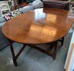 Tafel mooie grote Antieke boeren eiken hang oor tafel., Antiek en Kunst, Antiek | Meubels | Tafels, Ophalen of Verzenden