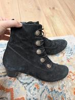 Footnotes zwart suède leren laarsjes maat 40, Verzenden, Zwart, Lage of Enkellaarzen, Zo goed als nieuw