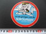 sticker Fokker F27 NLM CittyHopper  luchtvaart Fast and Frie, Ophalen, Zo goed als nieuw