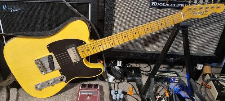 Fender telecaster, Muziek en Instrumenten, Snaarinstrumenten | Gitaren | Elektrisch, Zo goed als nieuw, Solid body, Fender, Ophalen