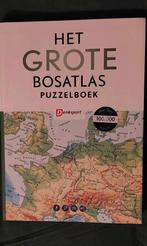 Het grote bosatlas puzzelboek, Ophalen, Minder dan 500 stukjes, Nieuw