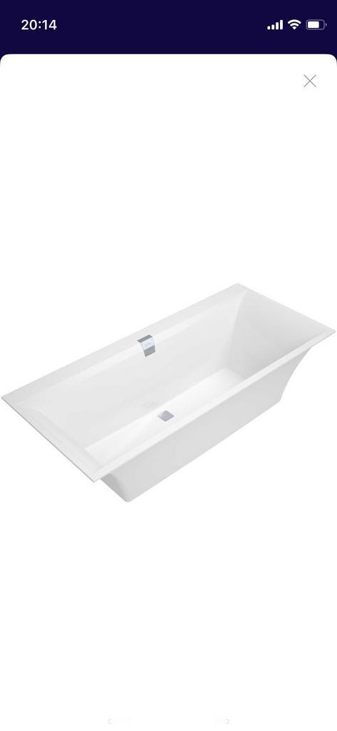 Nieuw bad: Villeroy & Boch Squaro Edge 12 bad quaryl, Huis en Inrichting, Badkamer | Complete badkamers, Zo goed als nieuw, Ophalen