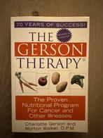 The Gerson Therapy - Gezondheid en Voeding, Ophalen of Verzenden, Zo goed als nieuw, Gezondheid en Conditie