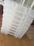 9 OPBERGDOOSJE + KUNSTOF KRATJE, Doe-het-zelf en Verbouw, Kratten en Dozen, Doos, 100 cm of meer, Minder dan 35 cm, Ophalen of Verzenden