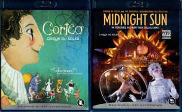 Cirque Du Soleil - Corteo en/of Midnight Sun - Blu-ray beschikbaar voor biedingen