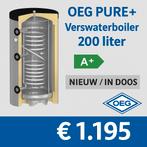 OEG Pure+ Verswaterboiler 200 Liter – Nieuw / A+ energie, Doe-het-zelf en Verbouw, Geisers en Boilers, Ophalen, 100 liter of meer
