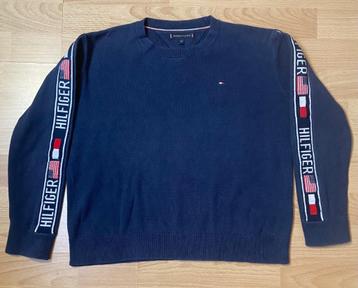 ** Prachtige trui TOMMY HILFIGER blauw maat 152 ** beschikbaar voor biedingen