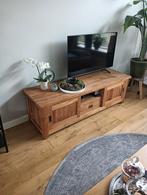 Teak houten Tv kast afmetingen 1.60 m hoogte 50 cm en diepte, Huis en Inrichting, Complete inboedels, Ophalen