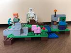 Lego Minecraft 21123, de IJzergolem, Ophalen of Verzenden, Gebruikt, Complete set, Lego