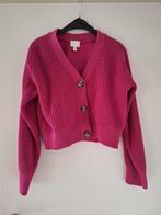 Fuchsiaroze vest maat XS-M, H&M, Ophalen of Verzenden, Zo goed als nieuw, Roze