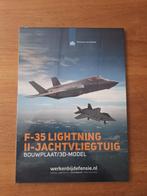 Nederlandse luchtmacht F-35 bouwplaat, Ophalen of Verzenden, Nieuw, 1:50 tot 1:144