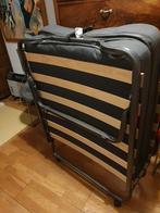 opklapbed met lattenbodem, Huis en Inrichting, Ophalen, 90 cm, Eenpersoons, Zwart
