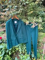 Prachtig pak van Pinko met subtiele details (als nieuw), Kostuum of Pak, Ophalen of Verzenden, Zo goed als nieuw, Groen