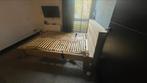 Steigerhout Bed 160x200, Ophalen, Steigerhout, Tweepersoons, Zo goed als nieuw