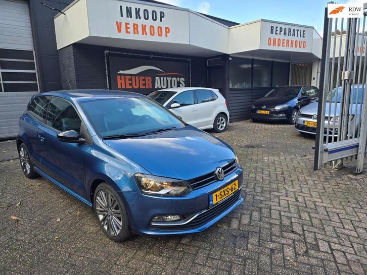 Volkswagen Polo 1.4 TSI Blue GT navigatie zwarte hemel 2014, Auto's, Volkswagen, Bedrijf, Te koop, Polo, ABS, Airbags, Airconditioning