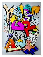 ## John Matos/Crash " Tick Tock " Ikea Art Event / Zeldzaam, Ophalen of Verzenden