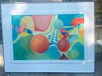 Schilderij veelkleurig, Antiek en Kunst, Kunst | Litho's en Zeefdrukken, Ophalen