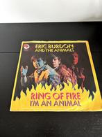 Eric Burdon and te animals ring of fire single, Cd's en Dvd's, Vinyl Singles, Pop, Gebruikt, Ophalen of Verzenden, Single
