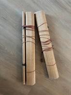 Twee nieuwe bamboe rolgordijnen 60x150cm, Ophalen of Verzenden, Nieuw, 50 tot 100 cm