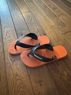 Havaianas oranje/zwart (mt. 31/32), Ophalen, Jongen of Meisje, Overige typen, Zo goed als nieuw