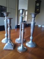zilverkleurige kandelaars, Ophalen, Overige materialen